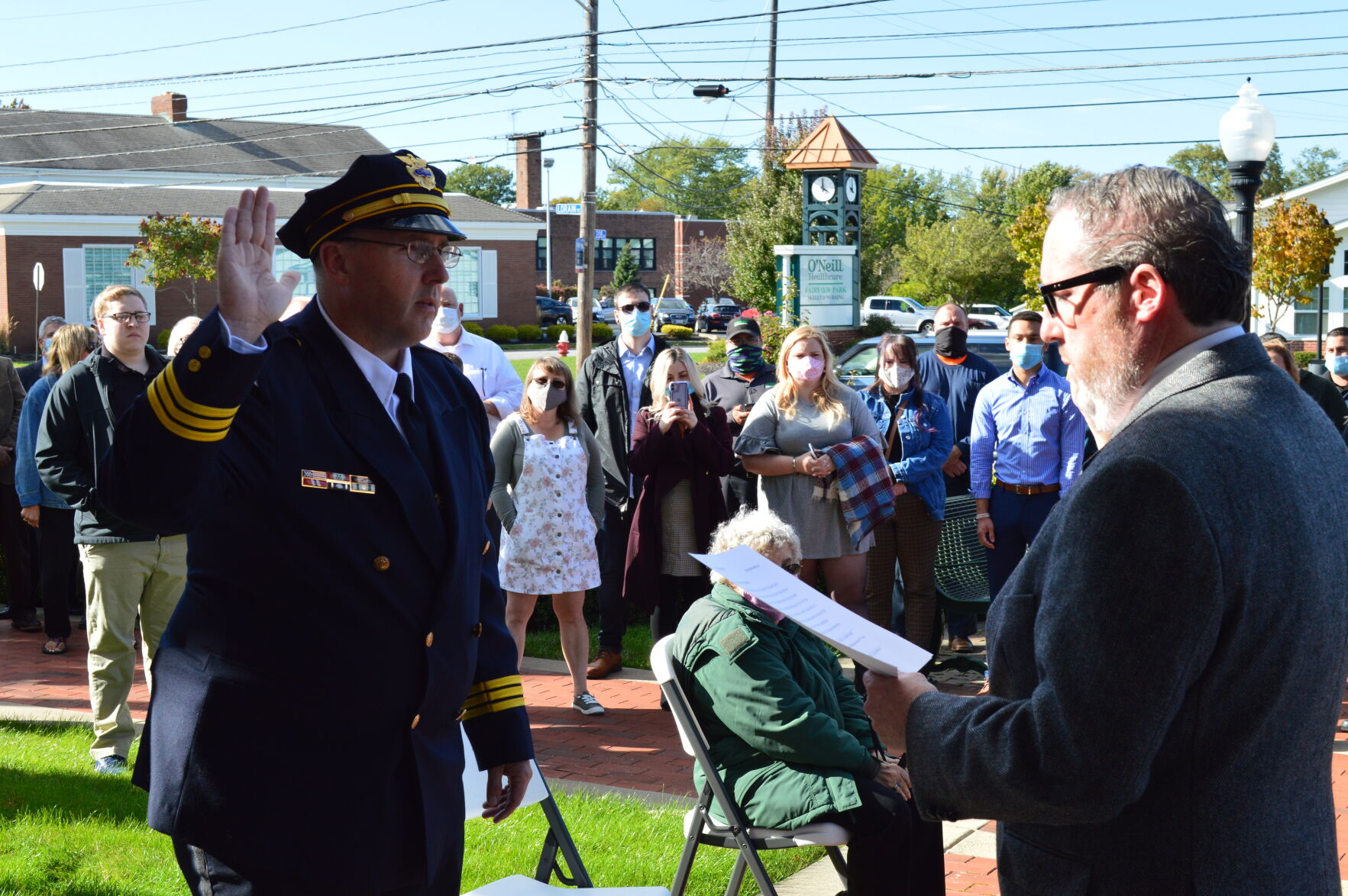 Shepard sworn in as Fairview police chief